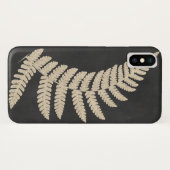 Linen Fern Case-Mate iPhone Hülle (Rückseite (Horizontal))