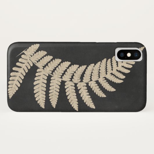 Linen Fern Case-Mate iPhone Hülle (Rückseite (Horizontal))