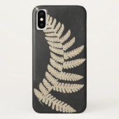 Linen Fern Case-Mate iPhone Hülle (Rückseite)