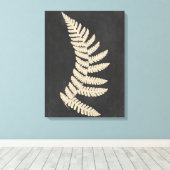 Linen Fern Leinwanddruck (Insitu (Holzboden))