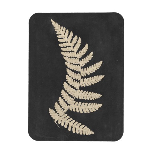 Linen Fern Magnet (Vertikal)