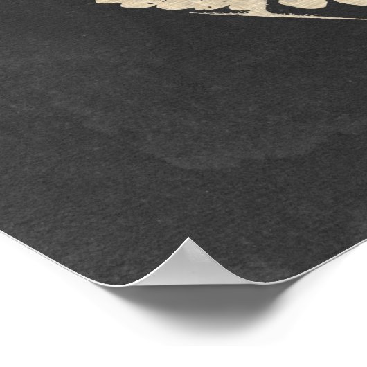 Linen Fern Poster (Ecke)