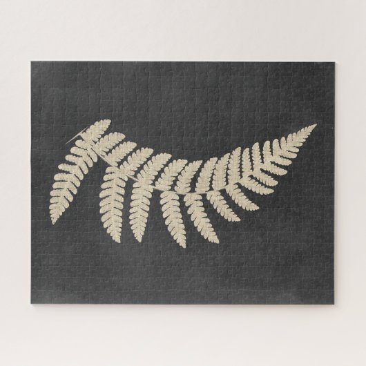 Linen Fern Puzzle (Horizontal)