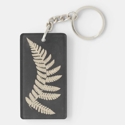 Linen Fern Schlüsselanhänger (Rückseite)