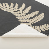 Linen Fern Sherpadecke (3/4)