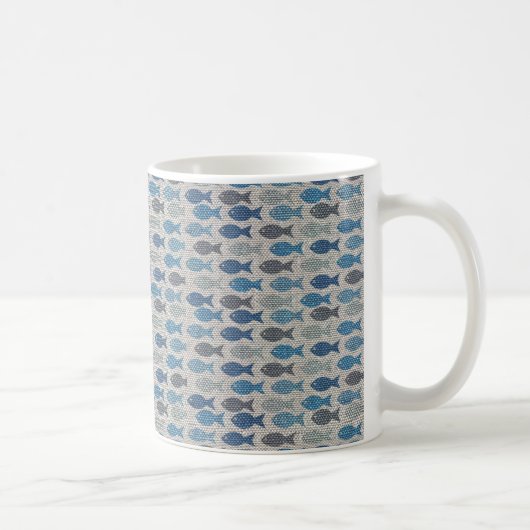 Linen Fish Kaffeetasse (Rechts)
