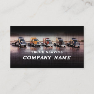 Linen Layer Trucks in der Produktpalette Visitenkarte