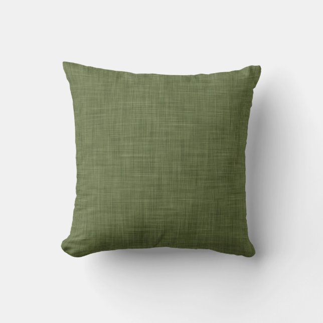 Linen Look Kissen (Vorderseite)