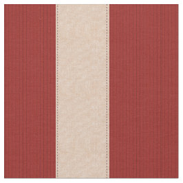 Linen Look Red Stripes Muster Stoff