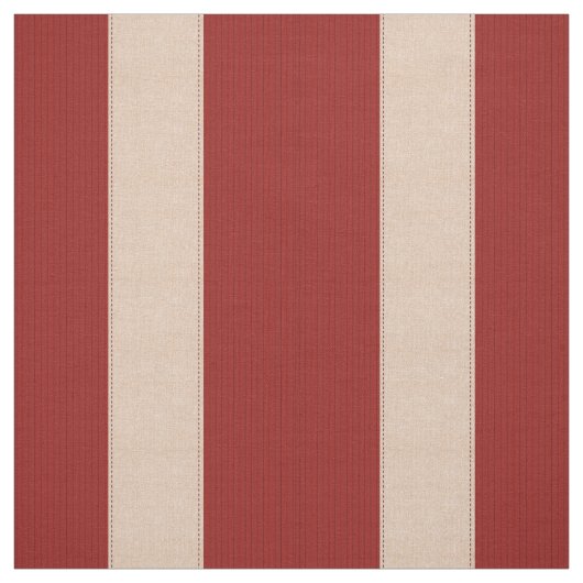 Linen Look Red Stripes Muster Stoff (Muster)