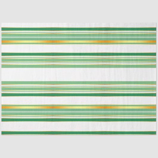 Linen Luxury populäre Green Gold Texture Collectio Seidenpapier (Vorderseite)