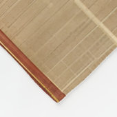 Linen Luxury Trendy Burgundy Gold Collection Fleecedecke (Ecke)