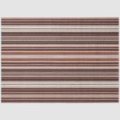 Linen Luxus moderne braune Textur Kollektion Seidenpapier (Vorderseite)