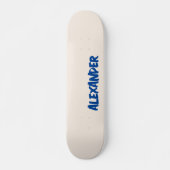 Linen Modern Name | Klassische Trendy Skateboard (Vorne)