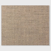 Linen Powder Beige Brown Wedding Bridal Graduate Geschenkpapier (Flach)