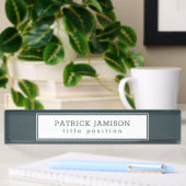 Linen Texture Desk Name Plakat Namensplakette