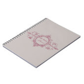 Linen und Cinnamon Wedding Journal Notizblock (Linke Seite)