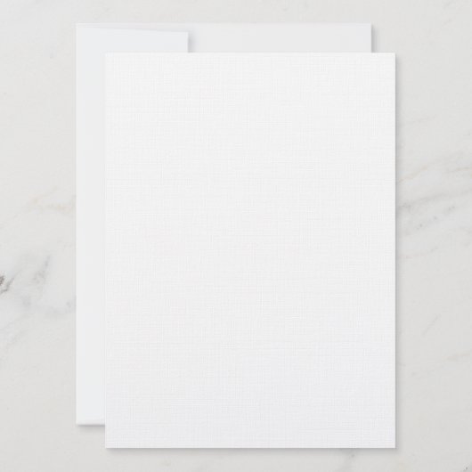 Linen Wedding Beruflich Minimalistisch Moderne Sch Save The Date (Rückseite)