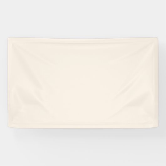 Linen White Banner (Horizontal)