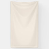 Linen White Banner (Vertikal)
