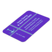 Liner Anker Lila Kabinentüren Marker Magnet (Linke Seite)