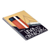 Liner nach Cherbourg Notizblock (Rechte Seite)