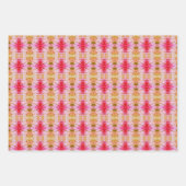 Liner- oder Schubladenverkleidungen, rosa und gelb Geschenkpapier Set (Vorderseite 3)