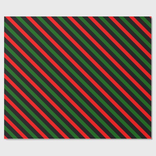 liner red and green Papel de regalo Geschenkpapier (Flach)