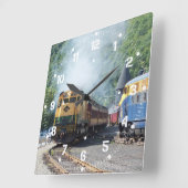 Lines ALCO C-630 #5308 Wall Clocks Quadratische Wanduhr (Winkel)