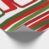Lines and Rechtecke Geschenkpapier (Ecke)
