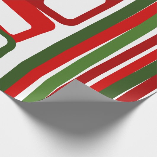Lines and Rechtecke  Geschenkpapier (Ecke)