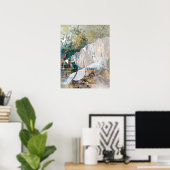 Lines Art Print Poster (Heimbüro)