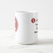 Lines Classic White 15 oz. Tasse (Mittel)