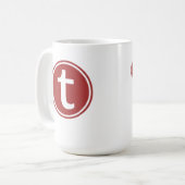 Lines Classic White 15 oz. Tasse (Vorderseite Links)
