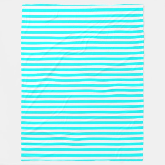 Lines Design Aqua Fleecedecke (Vorderseite)