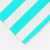 Lines Design Aqua Fleecedecke (Ecke)