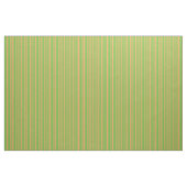 Lines grün und braun gefärbtes Muster Stoff (Yard (91,4 cm))
