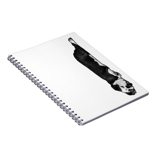 Lines & Lazy Threads Notizblock (Rechte Seite)