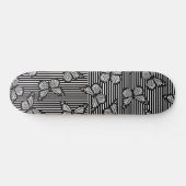 Lines N Butterflies Skateboard (Horizontal)