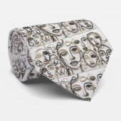 Lines of expression krawatte (Gerollt)