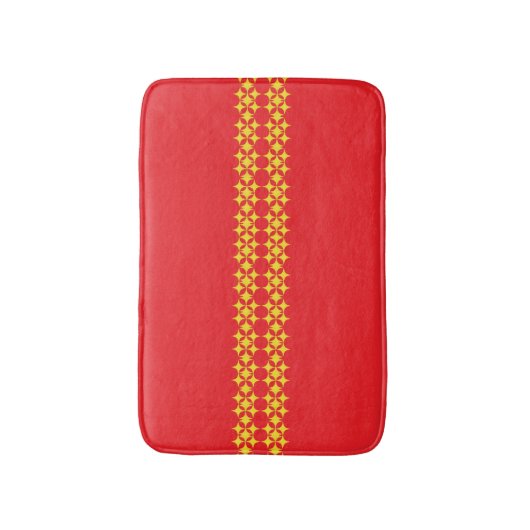 Lines of Stars Bath Mat Badematte (Vorderseite Vertikal)