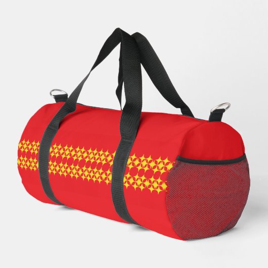 Lines of Stars Small Duffle Bag (Rechte Ecke)