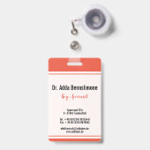 Lines Red Series Ausweis (Vorderseite mit Ausziehbar)