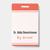 Lines Red Series Ausweis (Rückseite)