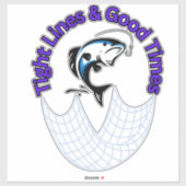 Lines und gute Zeiten Aufkleber (Blatt)