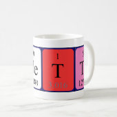 Linette Periodenname Tasse (VorderseiteRechts)
