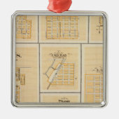 Lineville, Derby, Glidden, Ames, Conway Ornament Aus Metall (Vorne)