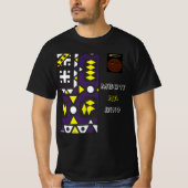 Lingala-T-Shirt - Mbote na bino T-Shirt (Vorderseite)