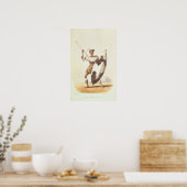 Lingap, ein Matabili-Krieger Poster (Küche)