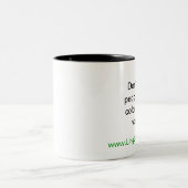 LingEduator Zweifarbige Tasse (Mittel)